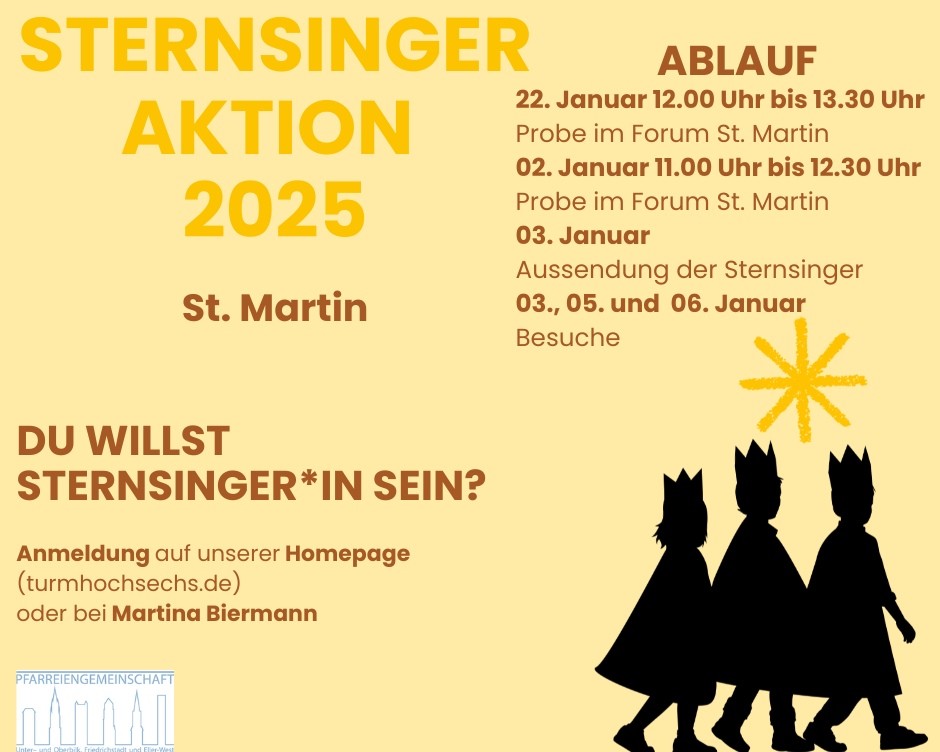 Sternsingeraktion St. Martin