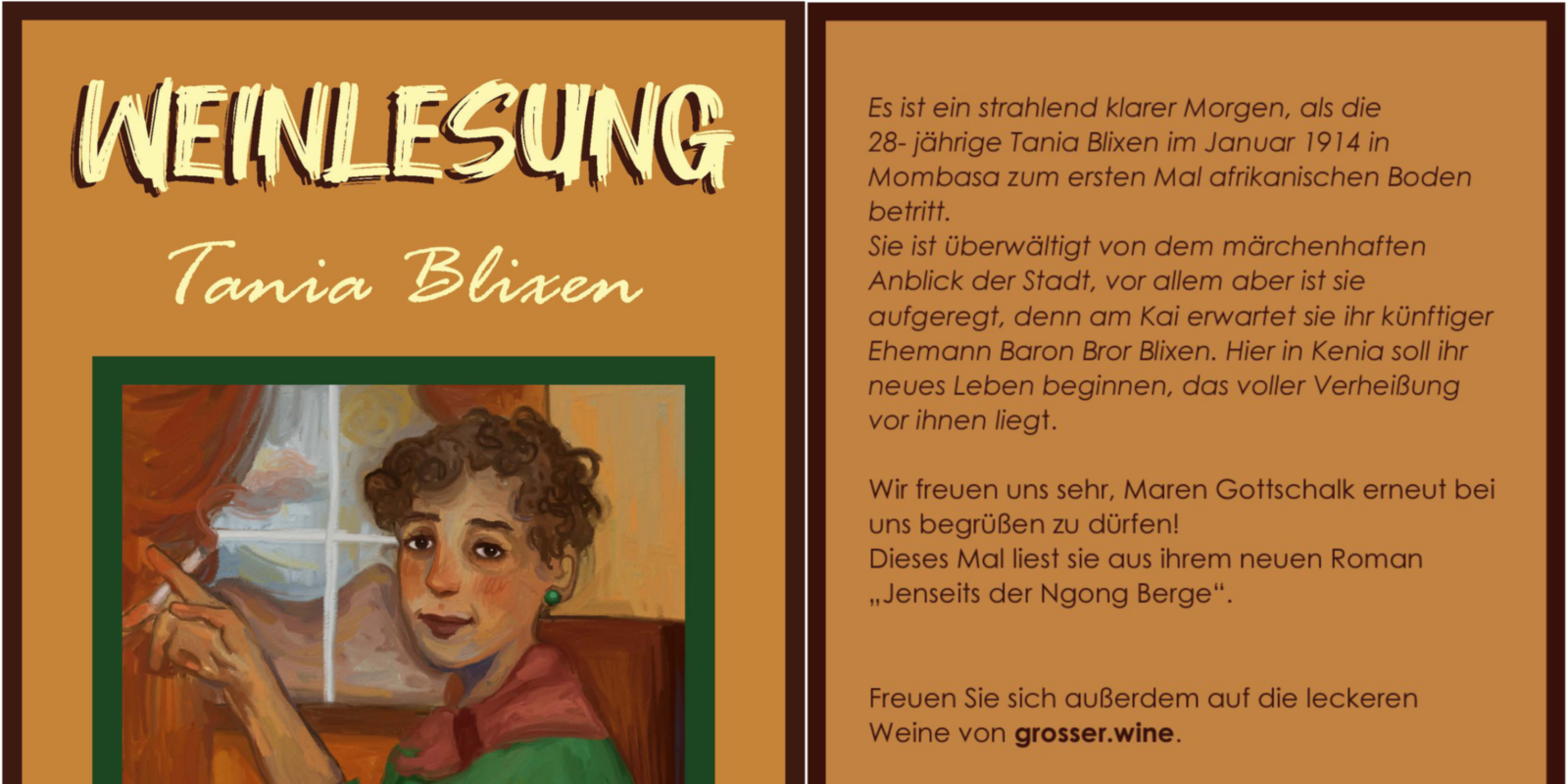 Weinlesung 12.11.2024