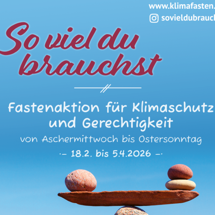 Plakat Klimafasten 2026